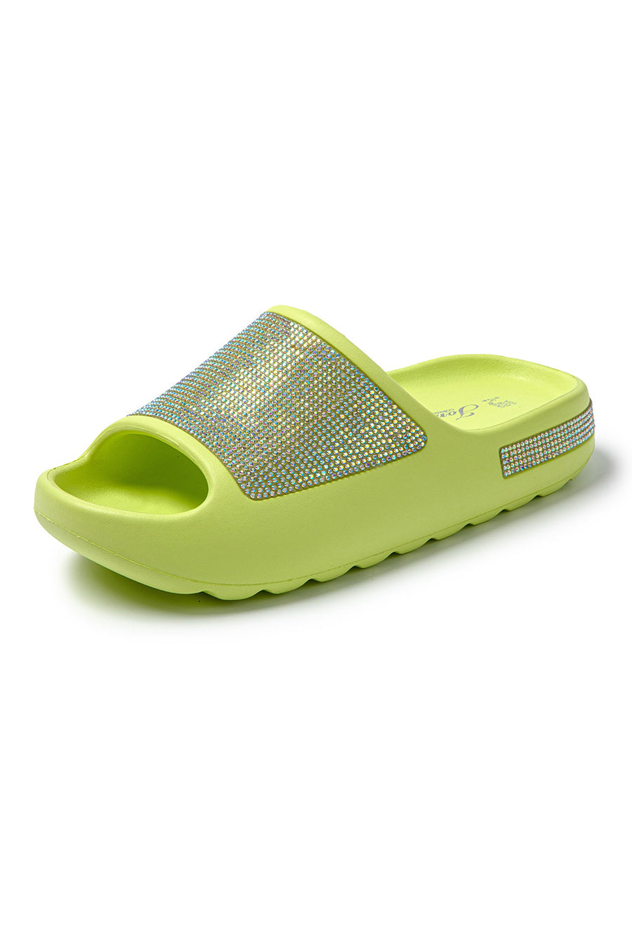 Women's Summer Slippers Rubber Rhinestone Sea SD9049 