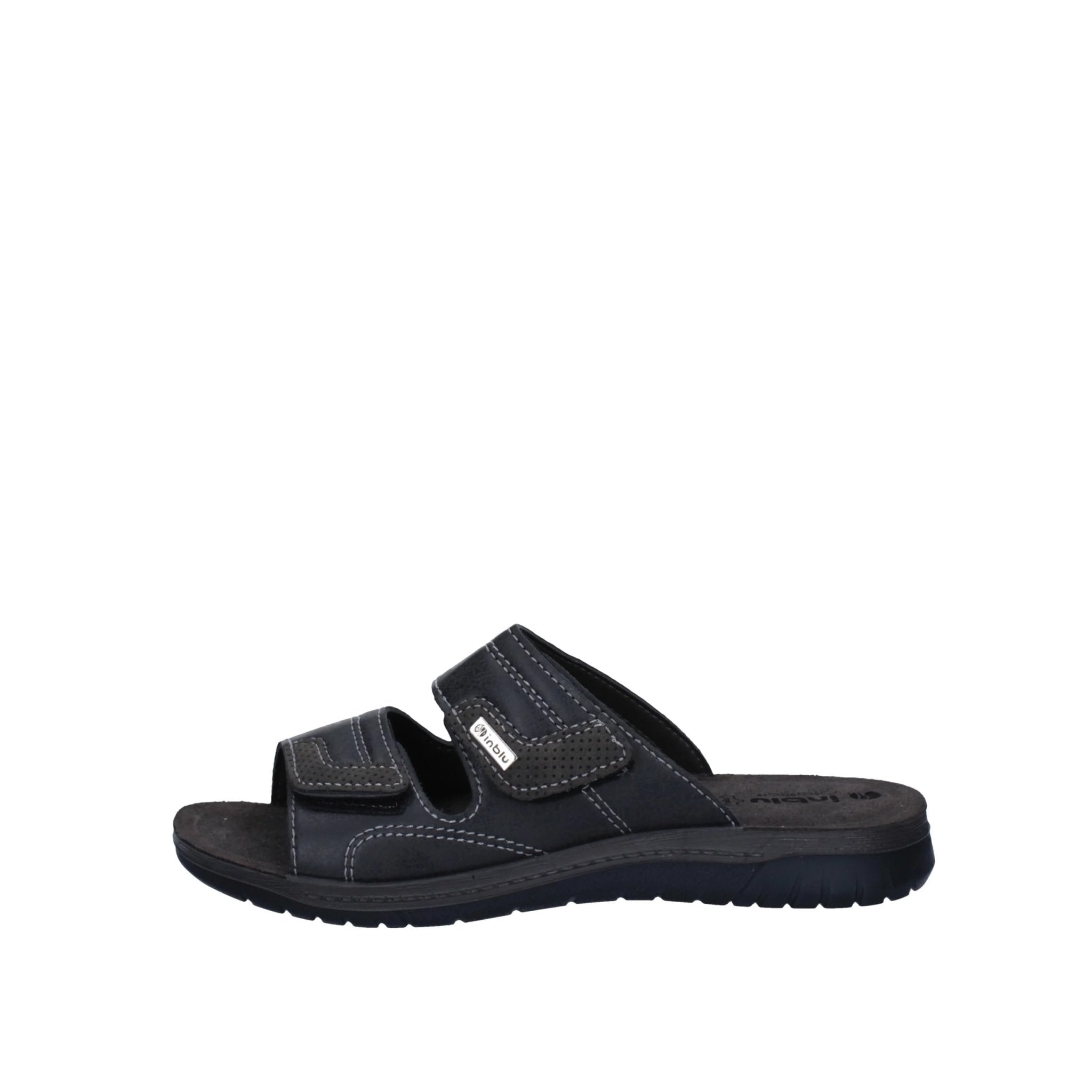 inblu Chanclas de Doble Banda con Práctica Tira, Mule Hombre