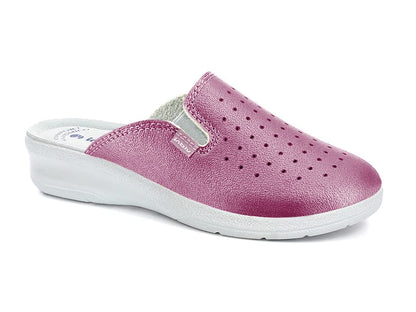 inblu Color Azul Zuecos con Inserciones Elásticas, Obstrucción Mujer