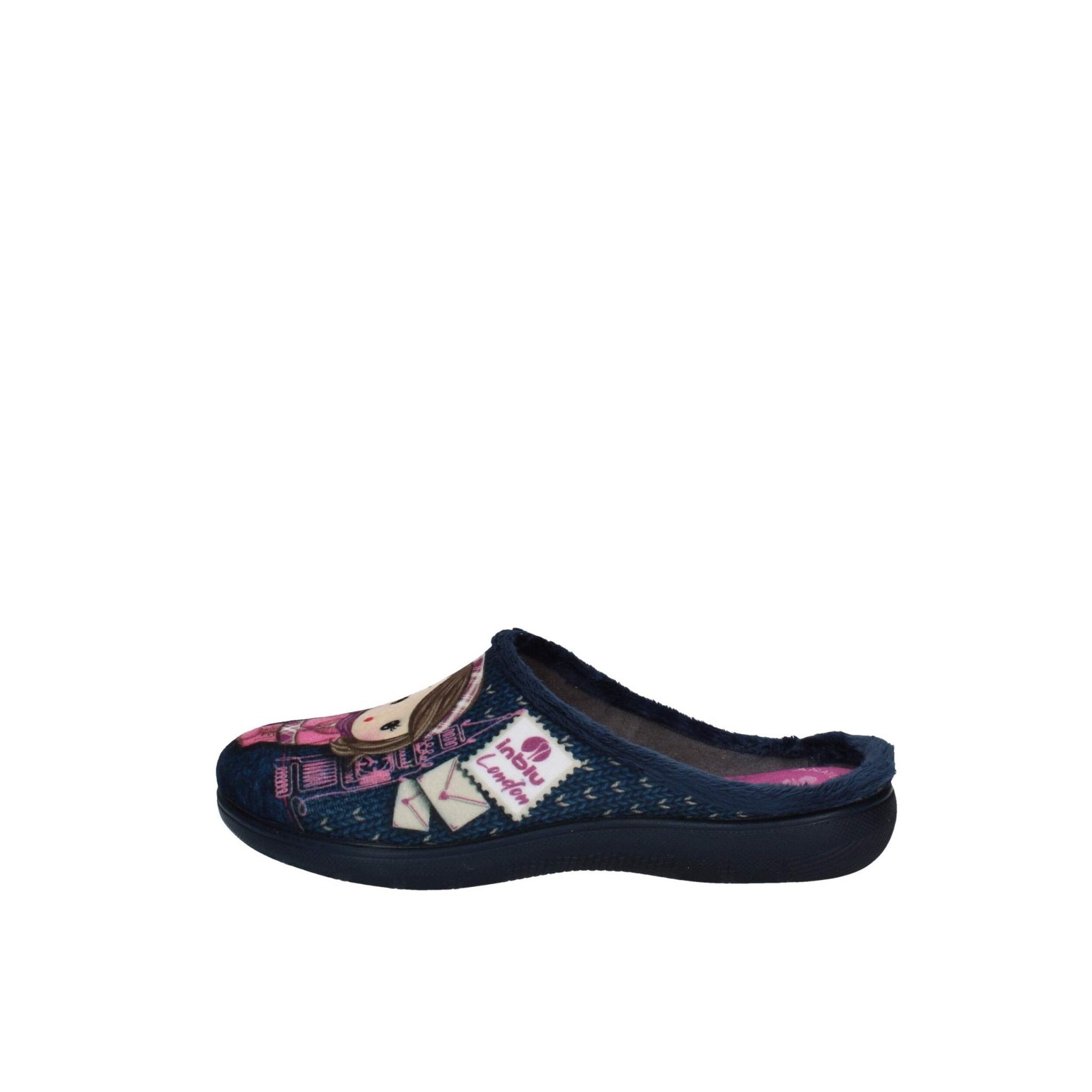 inblu Viaje, Zapatillas de Mujer con muñeca, Plantilla Acolchada, 35/43, Pantuflas, Turquesa, 37 EU
