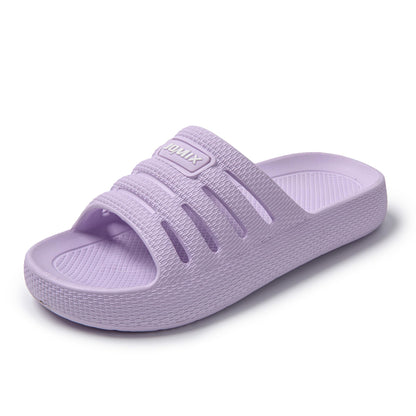JOMIX Badelatschen Damen Sommer Badeschlappen Slides Weich Schlappen Gummi Sandalen Rutschfest Strand Schwimmen Pantoletten Indoor Outdoor