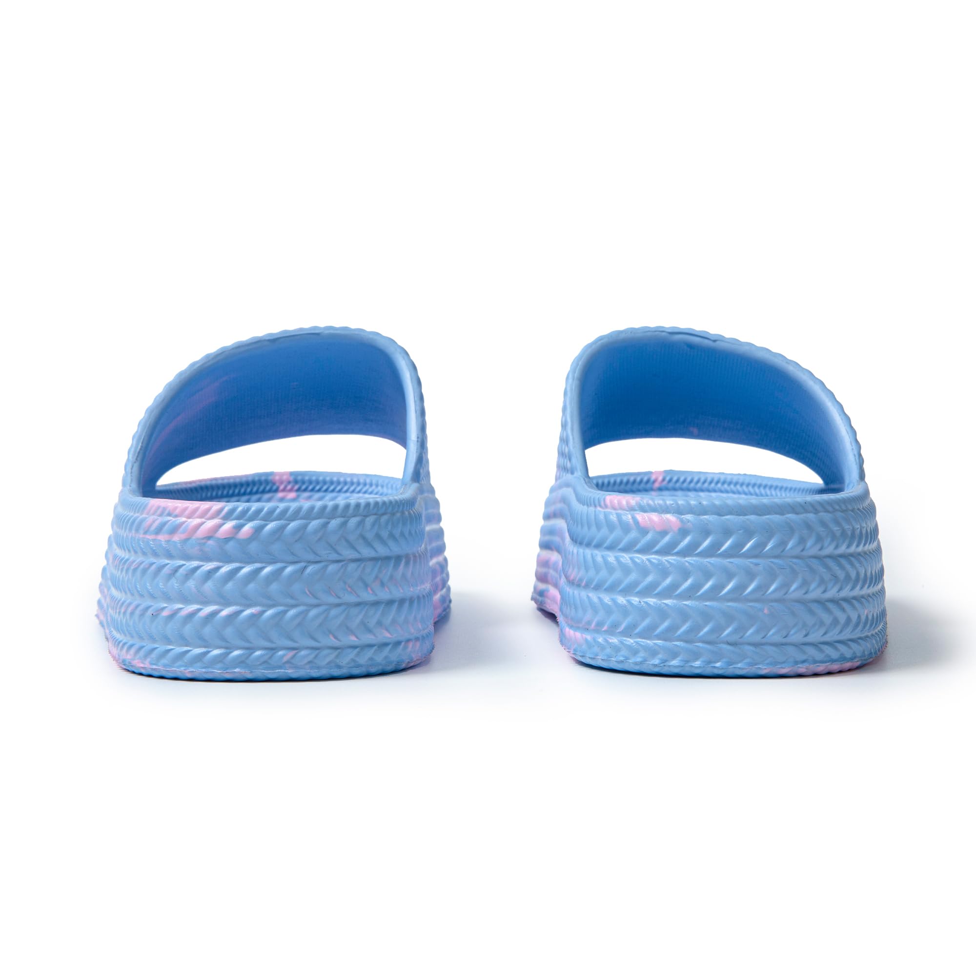 JOMIX Badeschuhe Damen Sommer Cozy Slides Rutschfest Gummi Badelatschen Weich Pool Strand Schlappen Schwimmen Badeschlappen Pantoletten Slippers