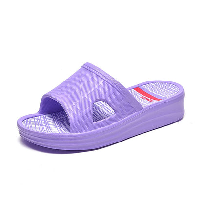 JOMIX Badeschuhe Damen Sommer Plateau Pantoletten EVA Badelatschen Leicht Sandalen für Strand