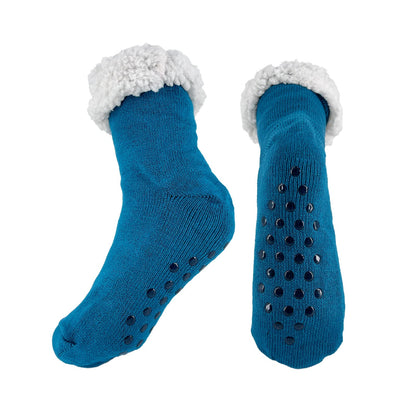 JOMIX Calze Antiscivolo Donna Invernali Calzini a Pantofole Imbottite Felpate Calzettoni Caldi