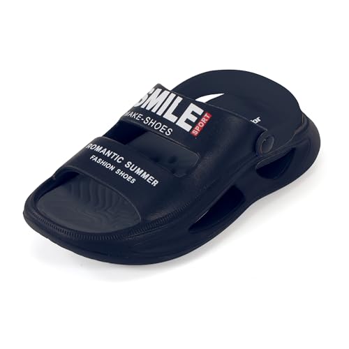JOMIX Chanclas Hombre Verano EVA Sandalias para Playa Piscina Baño Adultos Zapatillas Casa Talla 40 - 45 EU