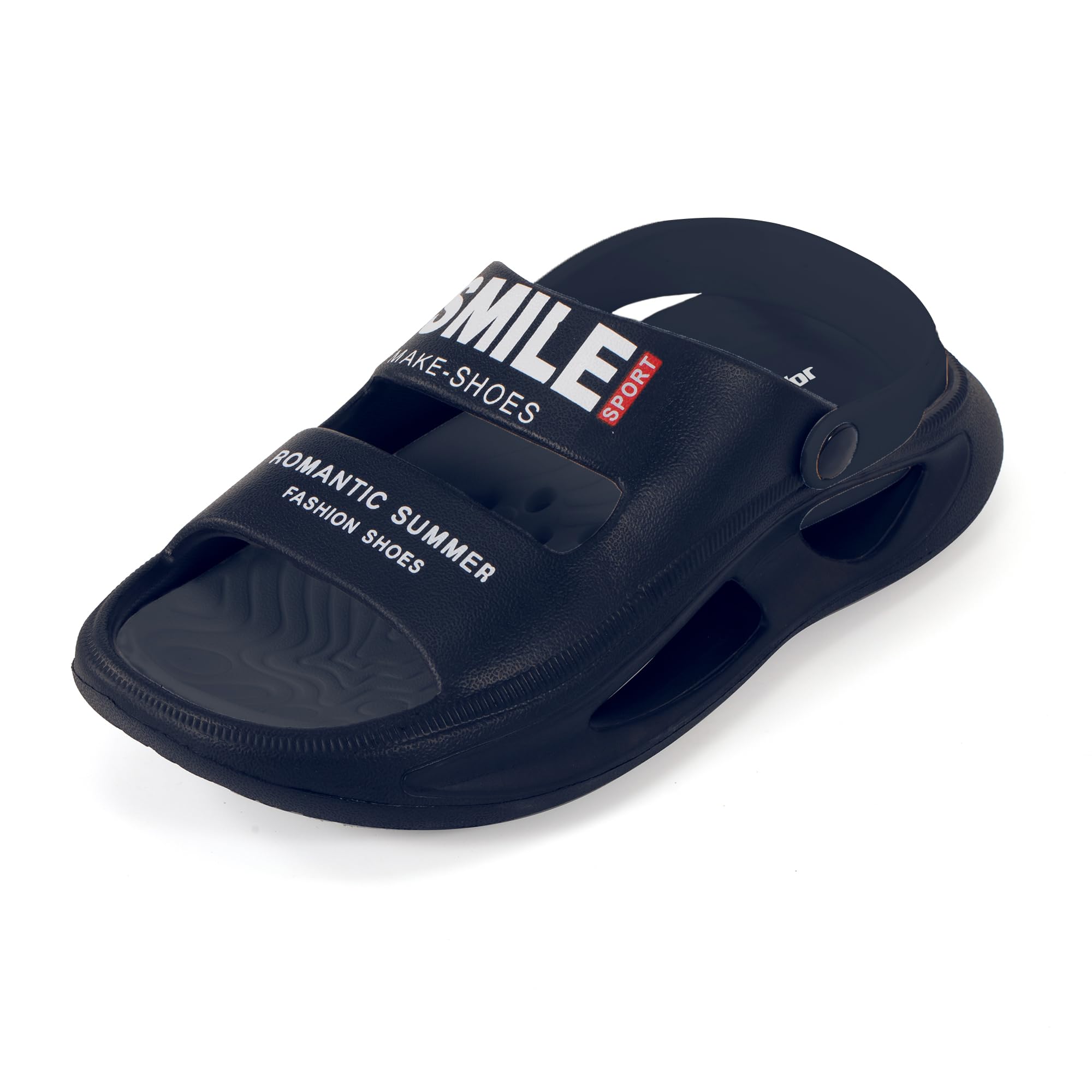 JOMIX Chanclas Hombre Verano EVA Sandalias para Playa Piscina Baño Adultos Zapatillas Casa Talla 40 - 45 EU