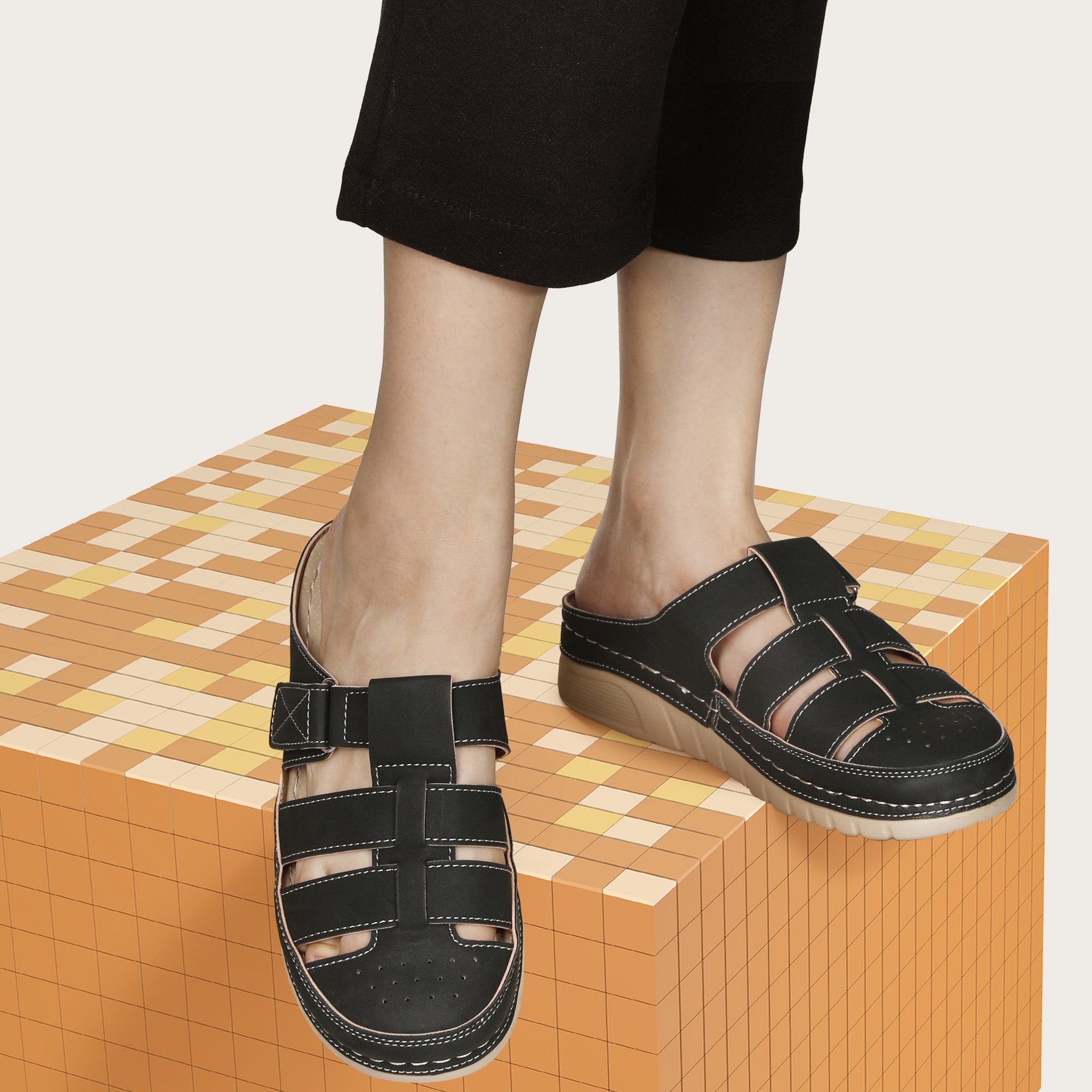JOMIX Ciabatte da Spiaggia Estive da Donna Casual Comode WOX250651