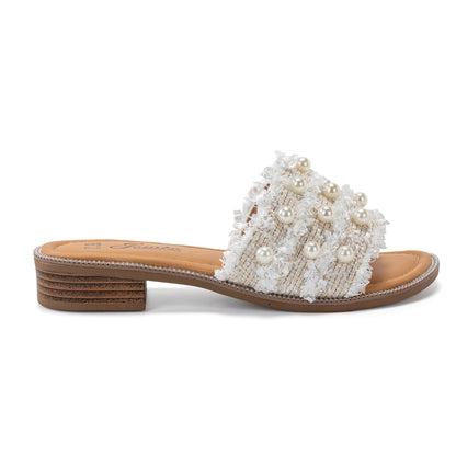 JOMIX Ciabatte da Spiaggia Estive Eleganti da Donna Pantofole Casual Morbide e Traspiranti Antiscivolo e Resistenti All'usura Lunga Durata Non Affatica i Piedi WFC250199