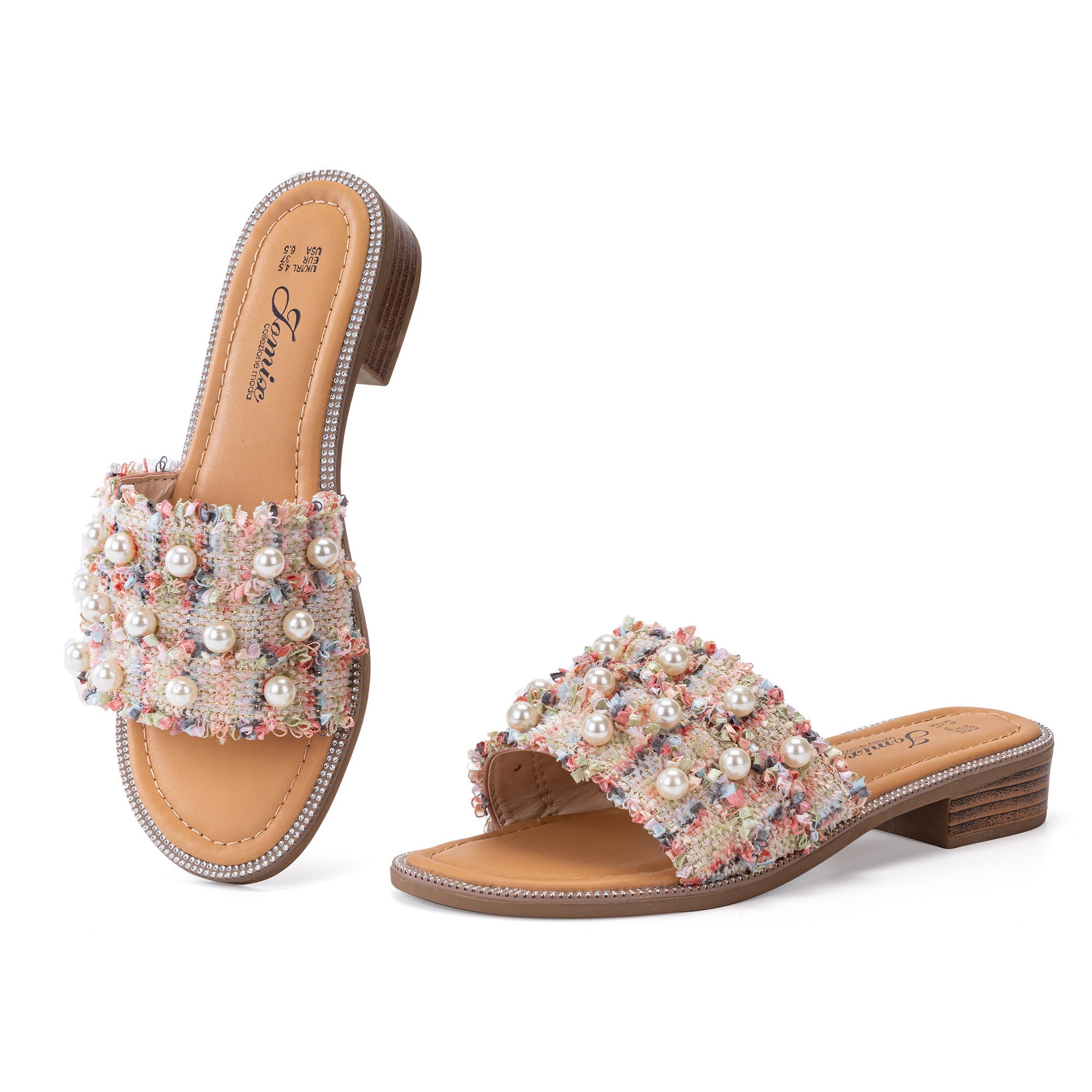 JOMIX Ciabatte da Spiaggia Estive Eleganti da Donna Pantofole Casual Morbide WFC250199