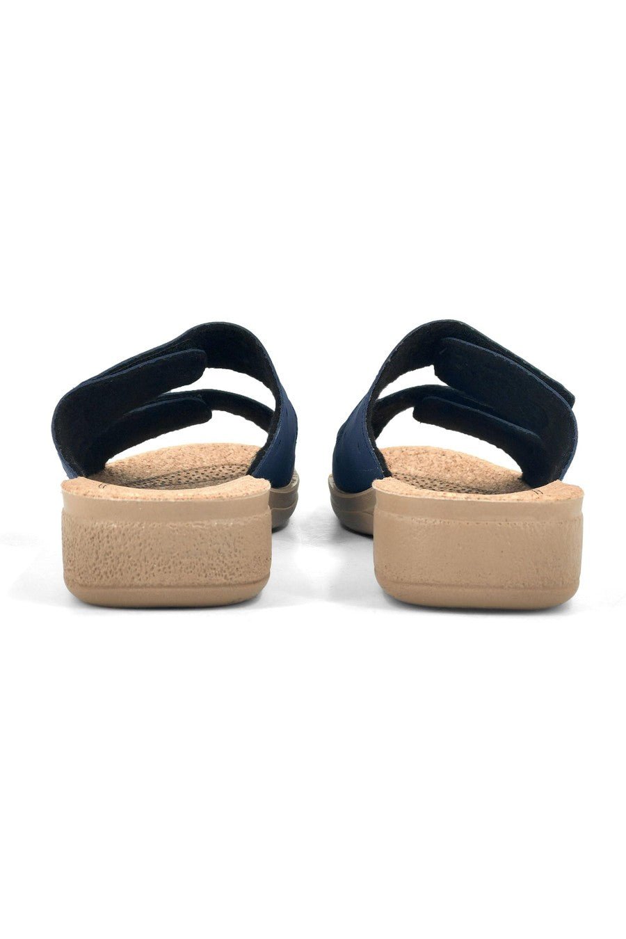 JOMIX Ciabatte Donna Estive Anatomiche a Fascia con Strappo Pantofole Zeppa Sughero Comode da Casa Mare Spiaggia Piscina TD2017