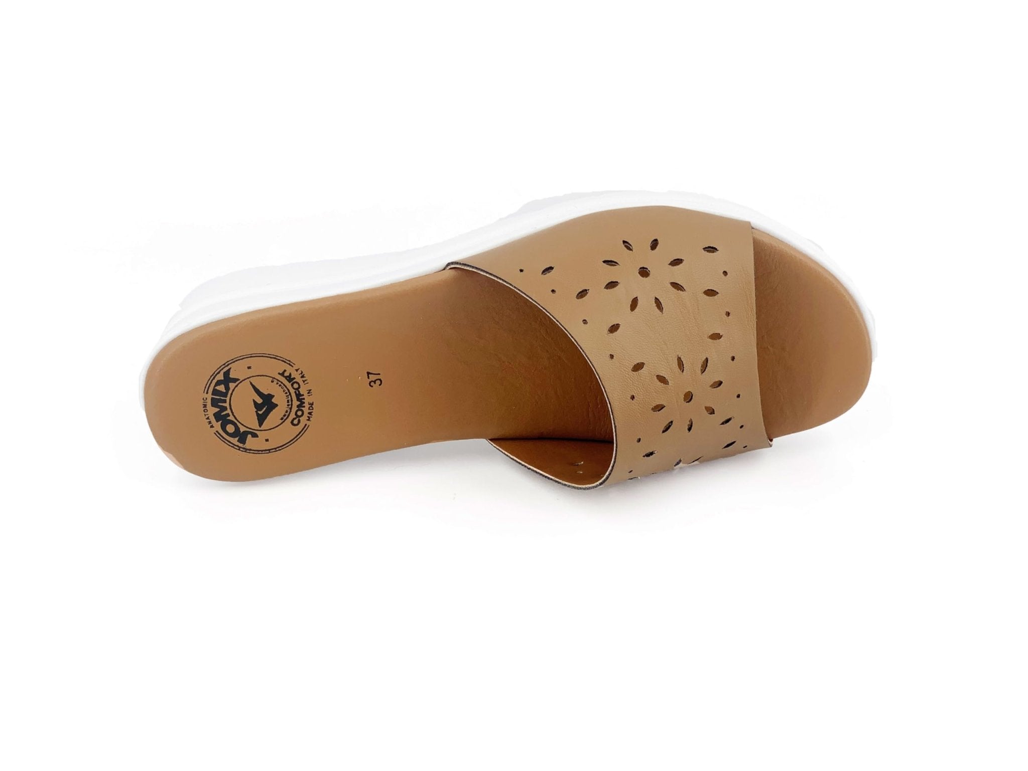 JOMIX Ciabatte Donna Estive Anatomiche Pantofole Zeppa Comode da Casa Made in Italy