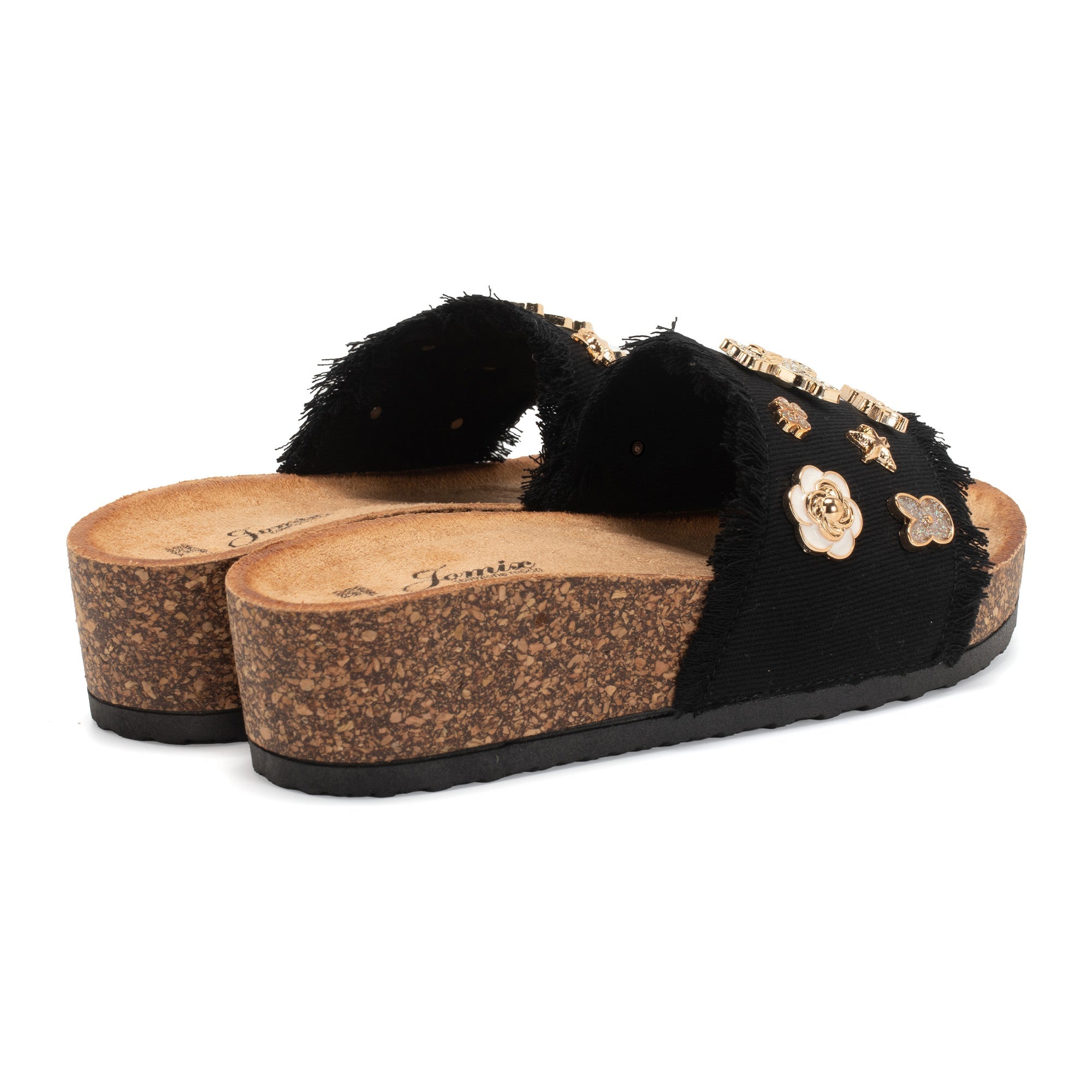 JOMIX Ciabatte Donna Estive Anatomiche Pantofole Zeppa Comode WCF250262