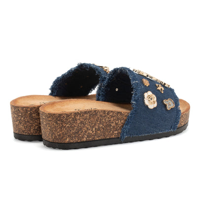 JOMIX Ciabatte Donna Estive Anatomiche Pantofole Zeppa Comode WCF250262