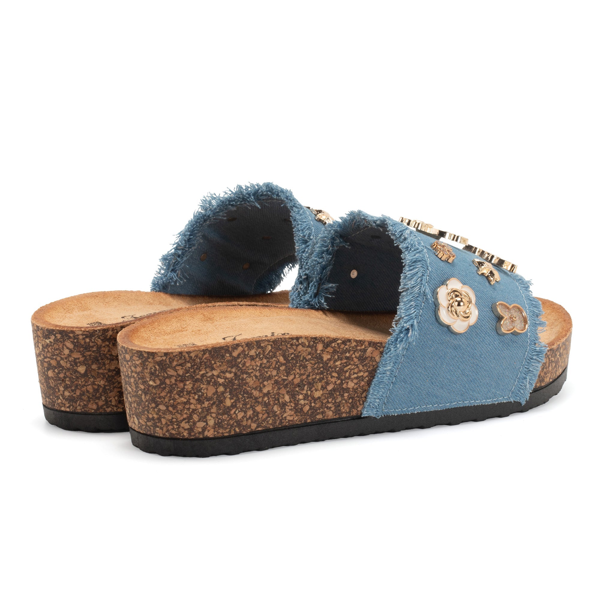 JOMIX Ciabatte Donna Estive Anatomiche Pantofole Zeppa Comode WCF250262