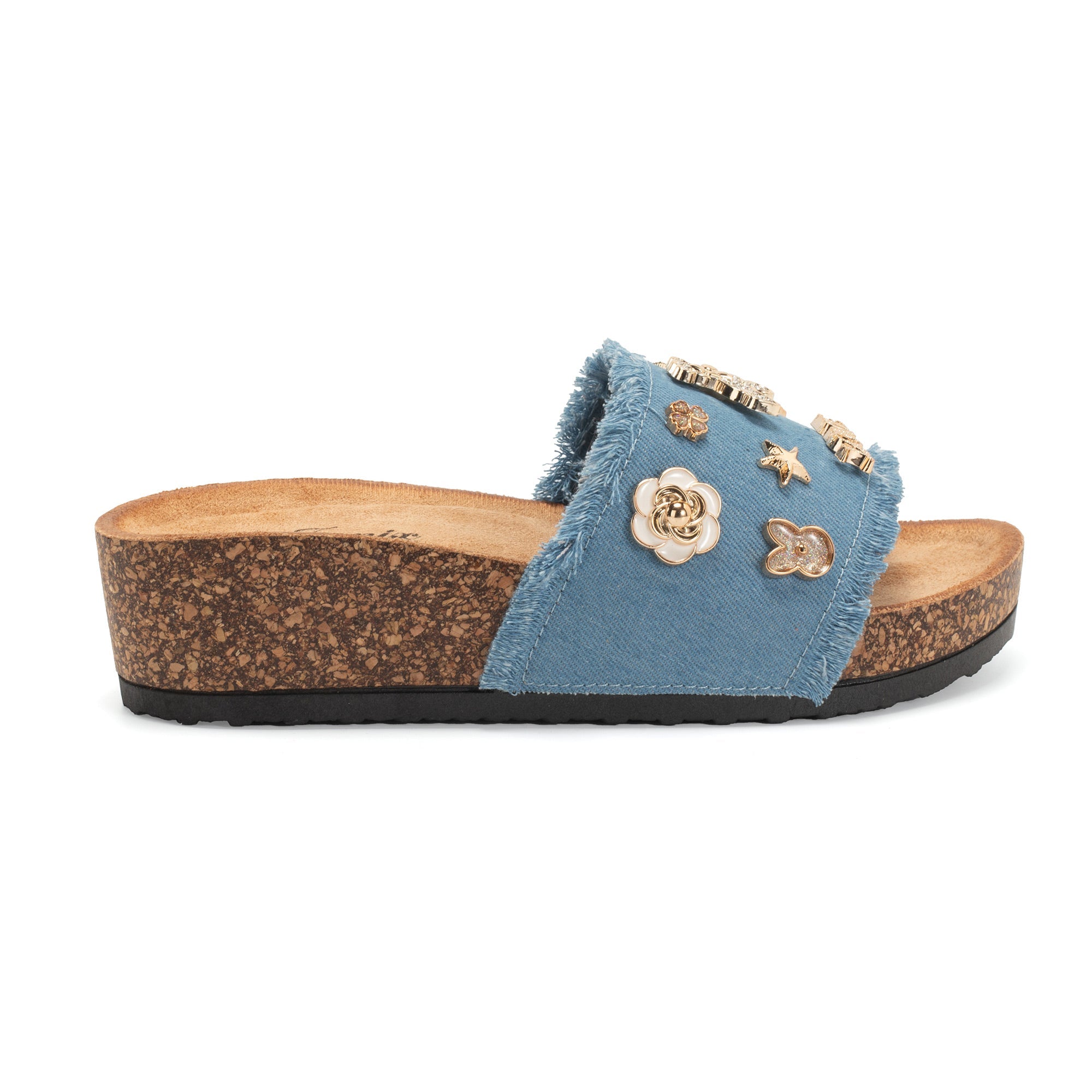 JOMIX Ciabatte Donna Estive Anatomiche Pantofole Zeppa Comode WCF250262