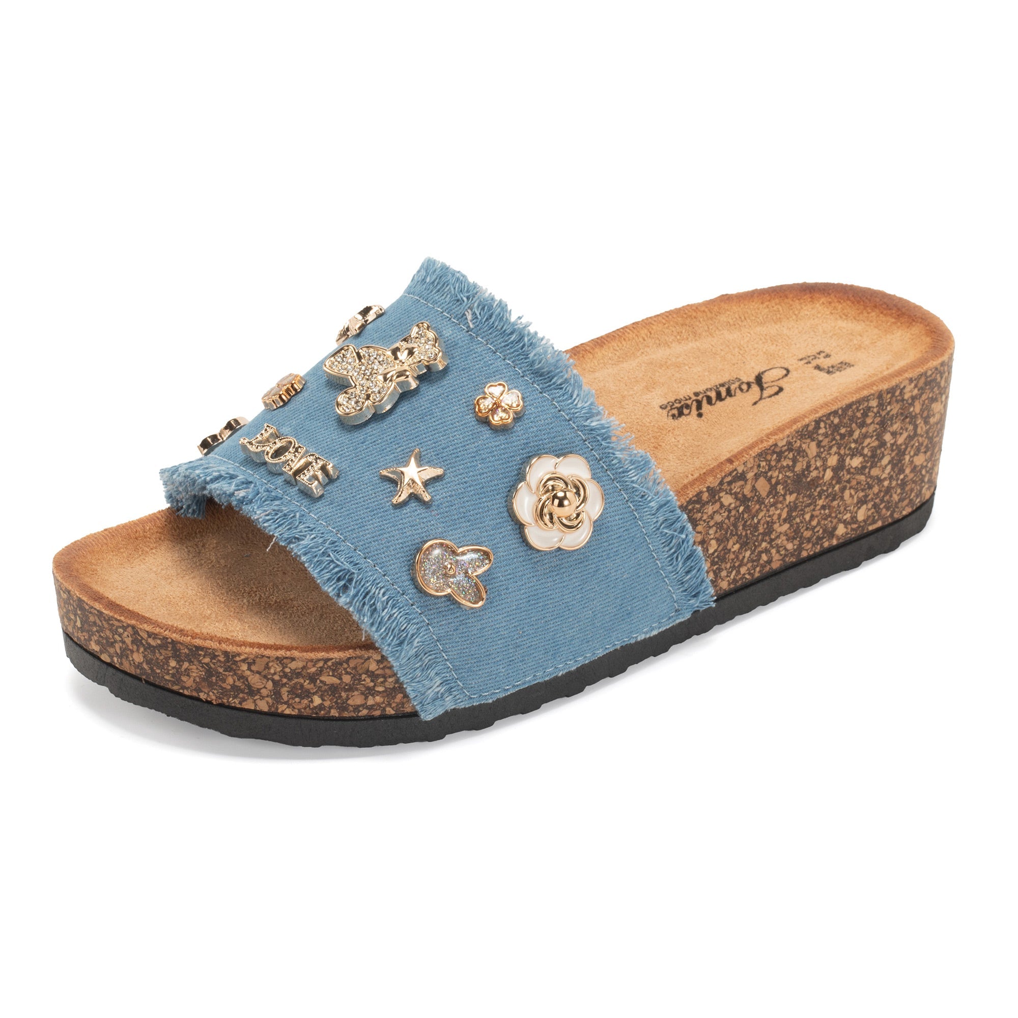 JOMIX Ciabatte Donna Estive Anatomiche Pantofole Zeppa Comode WCF250262