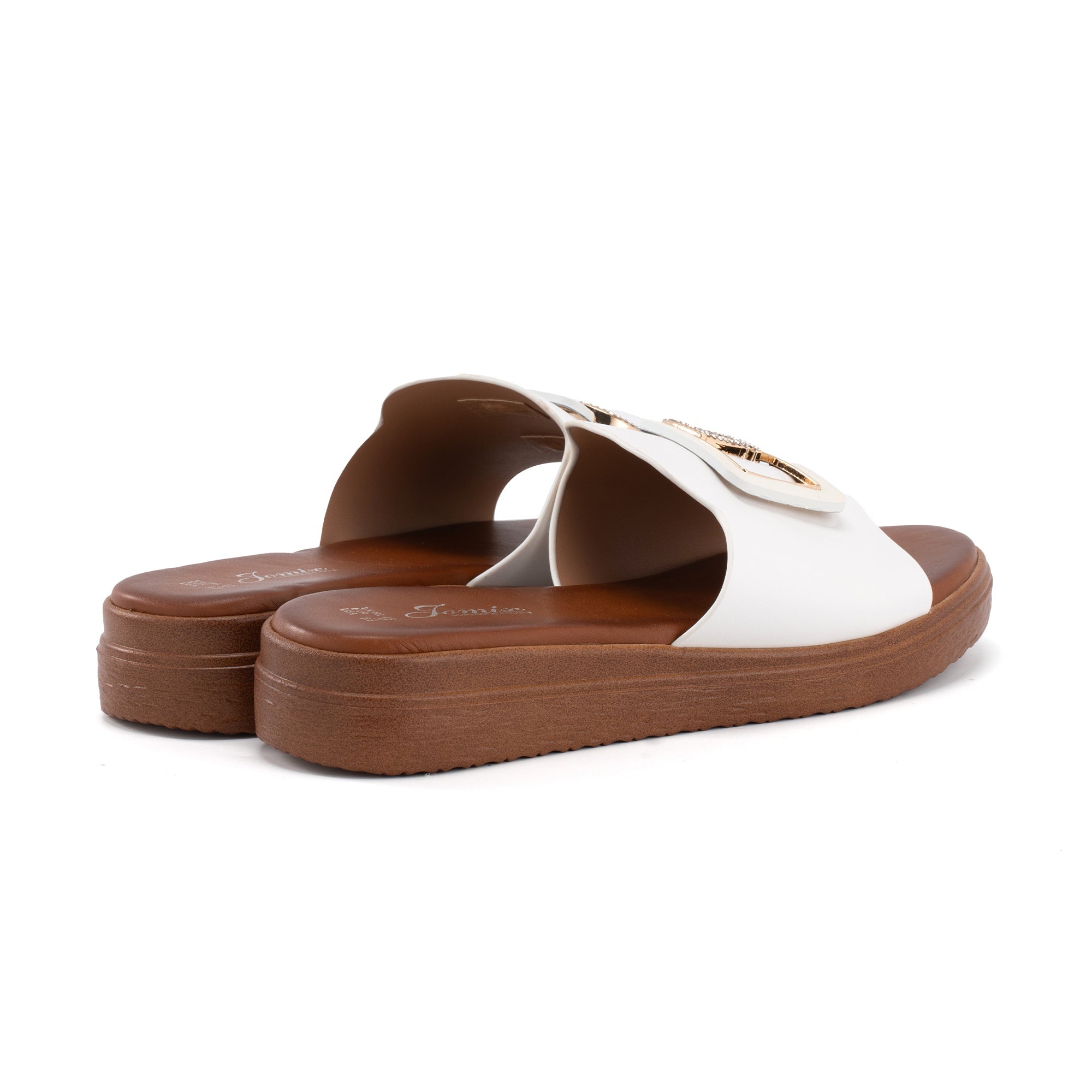 JOMIX Ciabatte Donna Estive Anatomiche Pantofole Zeppa Fibbia Regolabile Comode WFC250358