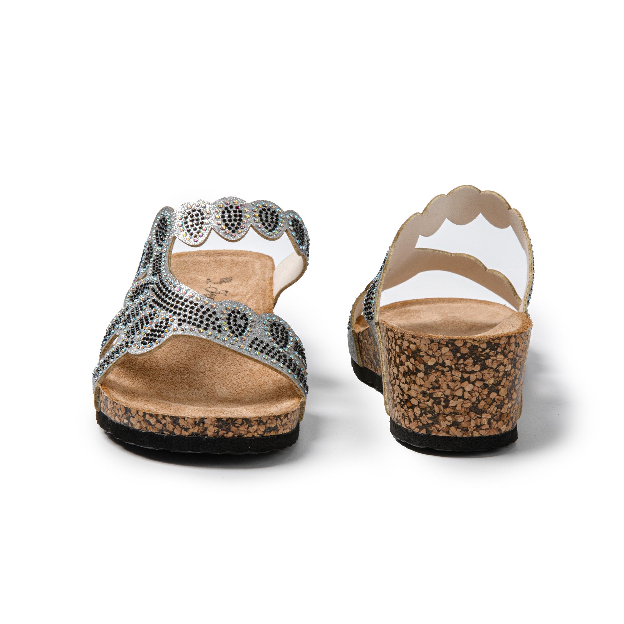JOMIX Ciabatte Donna Estive Sandali Bassi Comodi Sughero Sintetico Pantofole SD9160