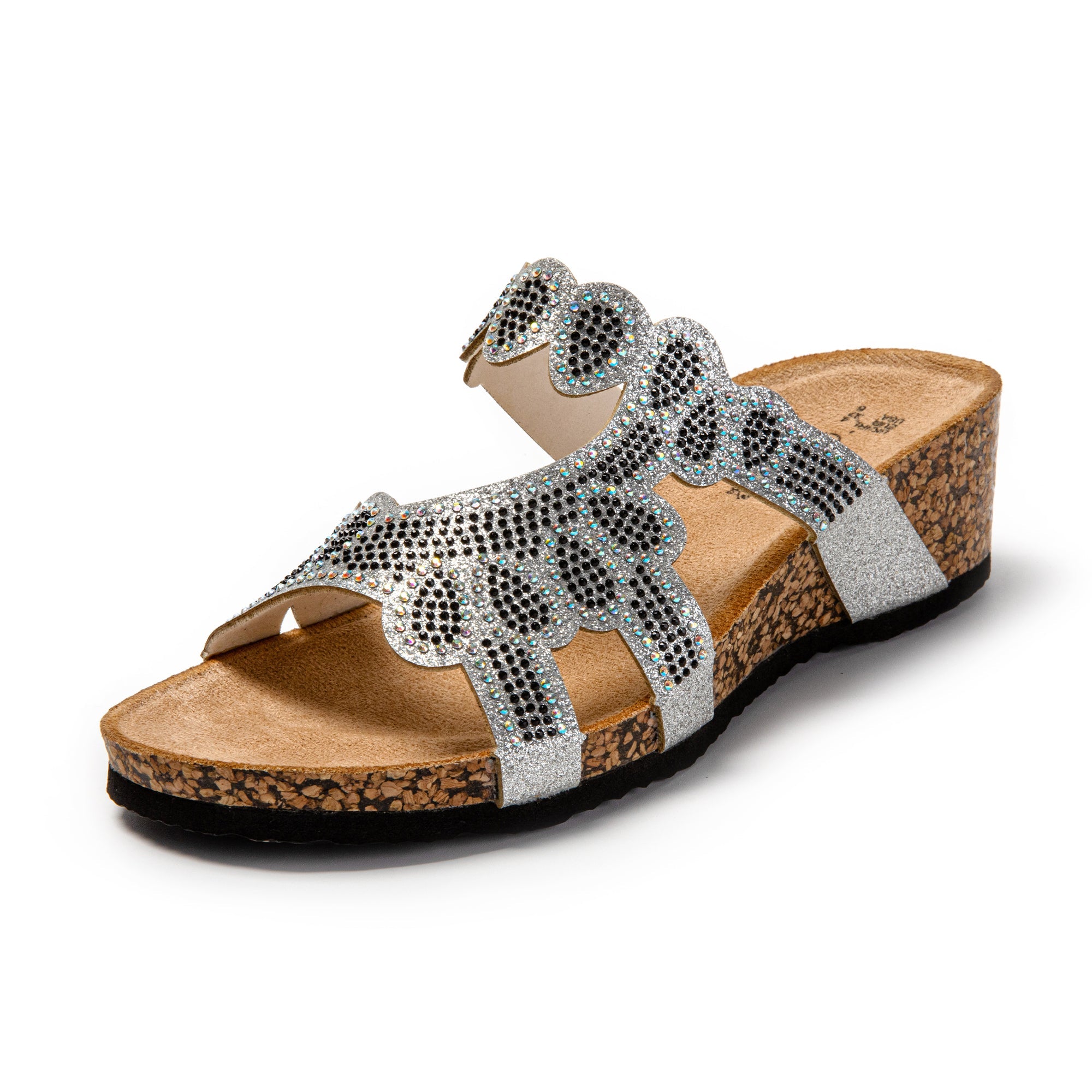 JOMIX Ciabatte Donna Estive Sandali Bassi Comodi Sughero Sintetico Pantofole SD9160