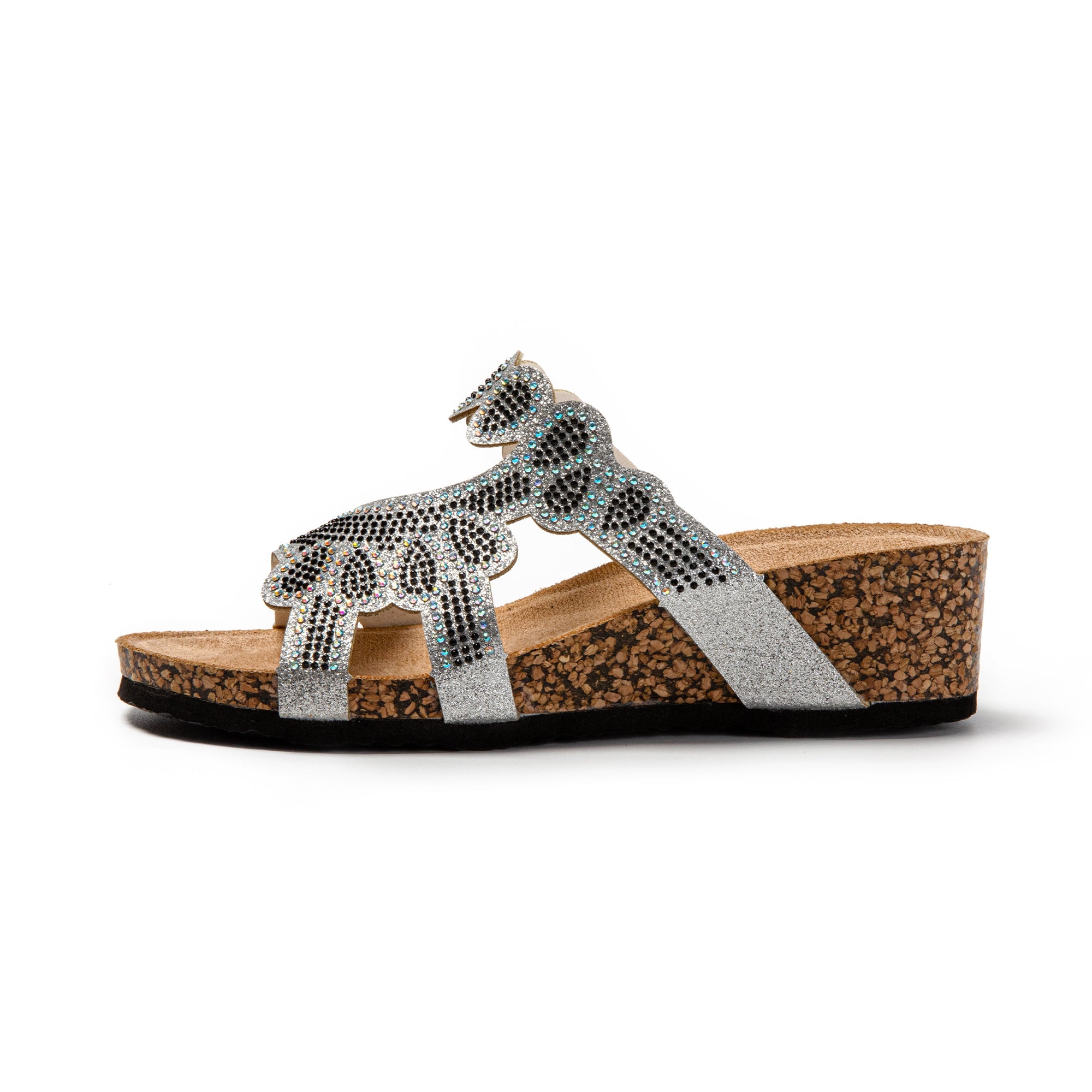 JOMIX Ciabatte Donna Estive Sandali Bassi Comodi Sughero Sintetico Pantofole SD9160