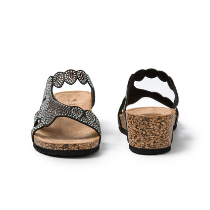 JOMIX Ciabatte Donna Estive Sandali Bassi Comodi Sughero Sintetico Pantofole SD9160