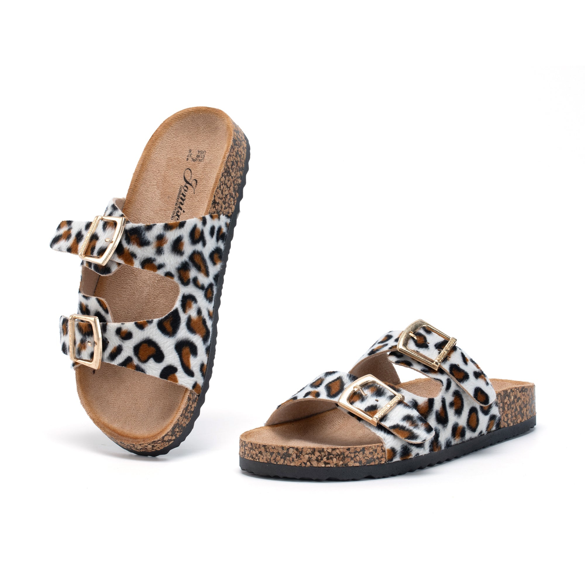 JOMIX Ciabatte Donna Estive Sandali Sughero Moda Sandali Antiscivolo Pantofole WCF250034