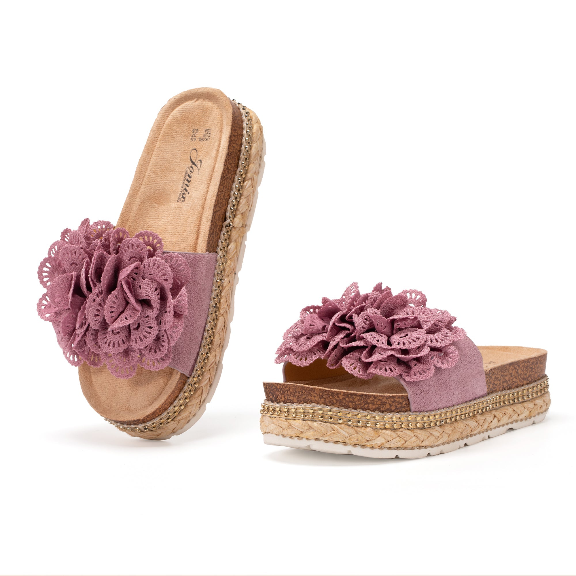 JOMIX Ciabatte Donna Estive Sandali Sughero Moda Sandali Antiscivolo Pantofole WCF250334