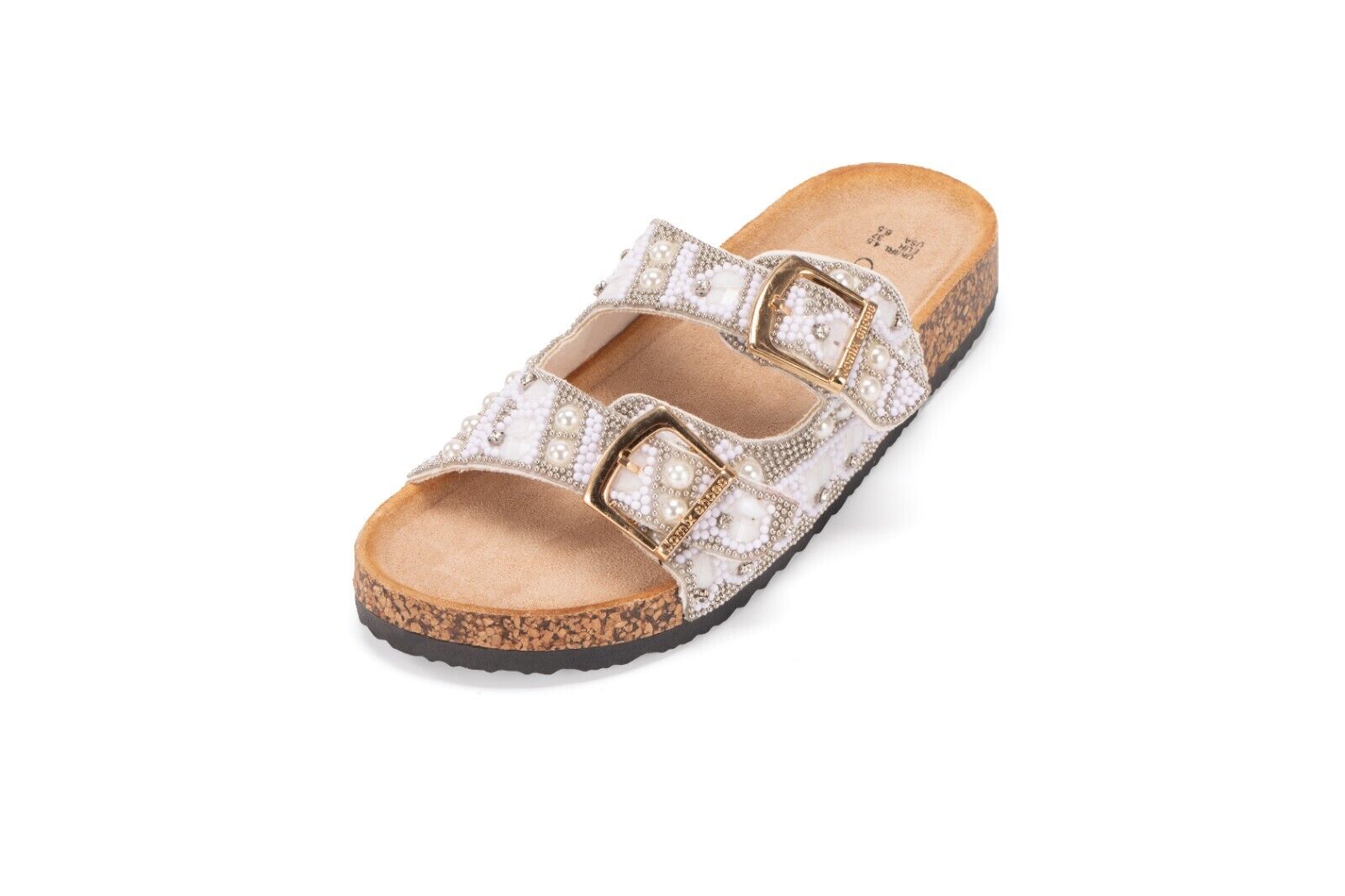 JOMIX Ciabatte Donna Estive Sandali Sughero Plantare Dobbia Fibbia Moda Pantofole WCF250215