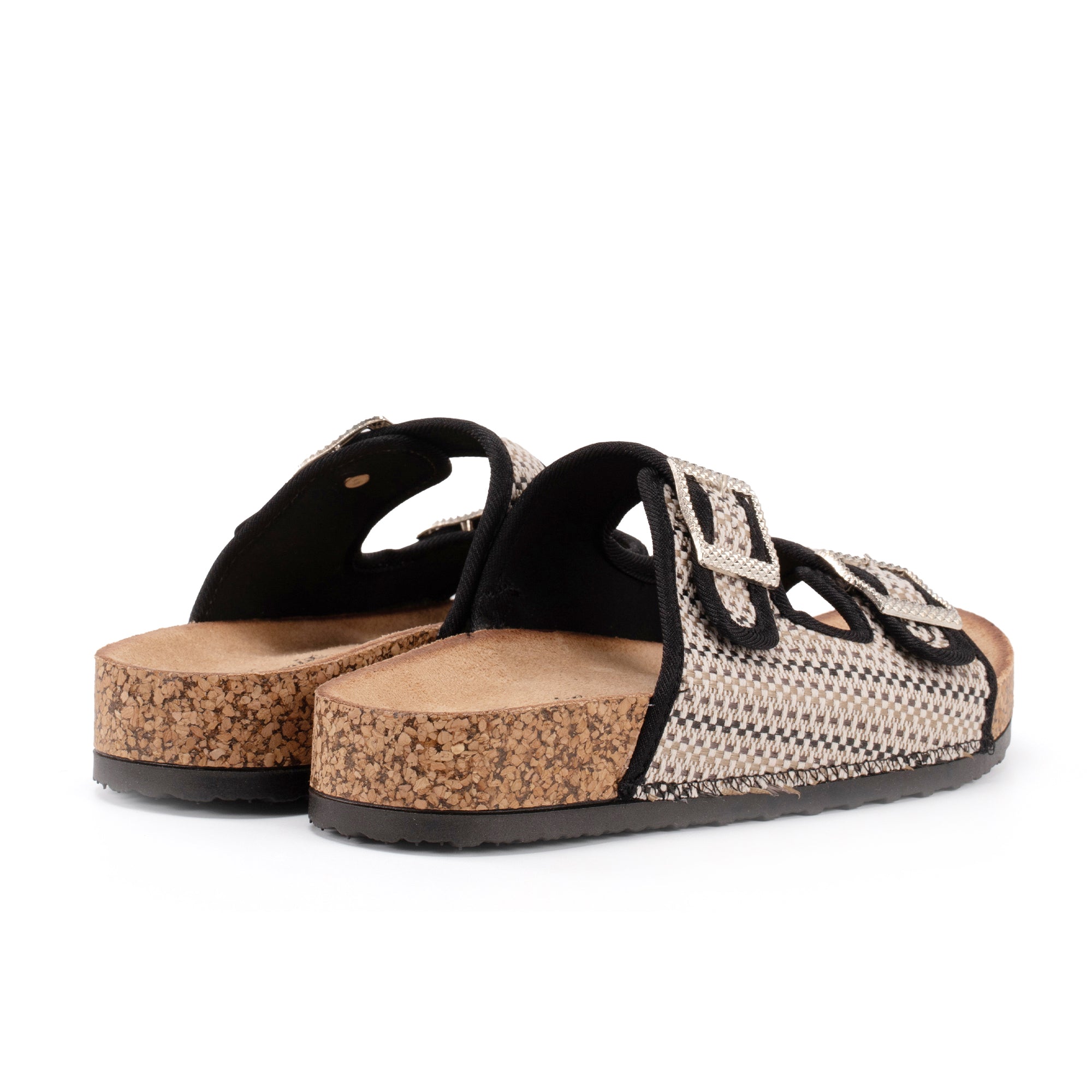 JOMIX Ciabatte Donna Estive Sandali Sughero Plantare Dobbia Fibbia Moda Sandali WCF250329