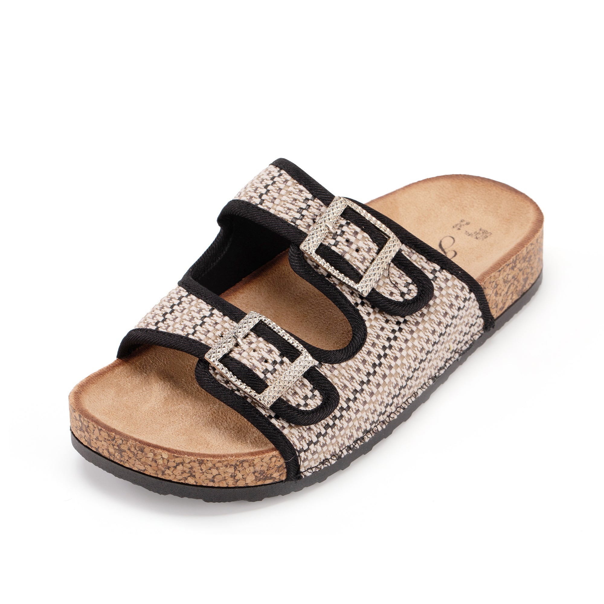 JOMIX Ciabatte Donna Estive Sandali Sughero Plantare Dobbia Fibbia Moda Sandali WCF250329