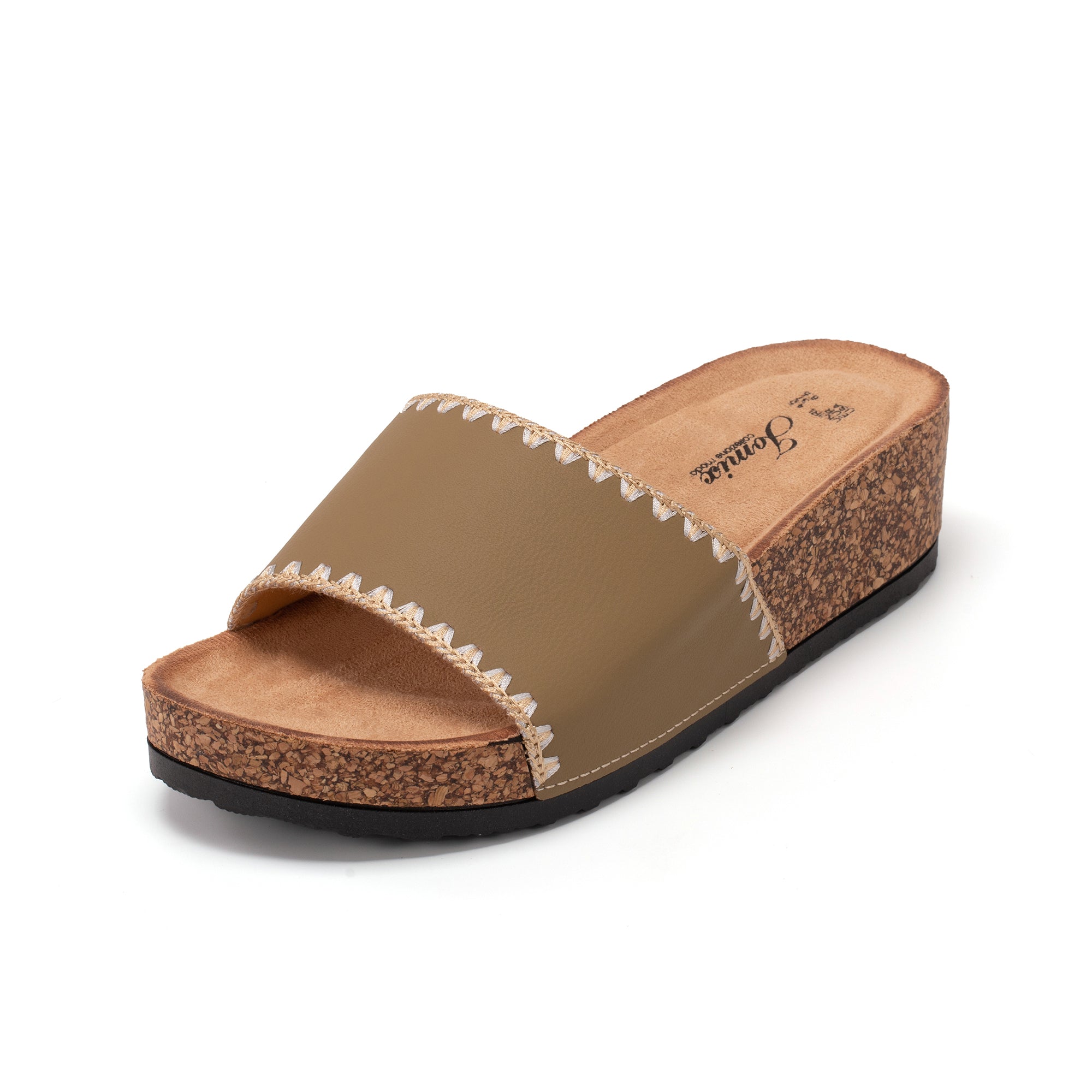JOMIX Ciabatte Donna Estive Sughero Moda Sandali Antiscivolo Pantofole WCF250337