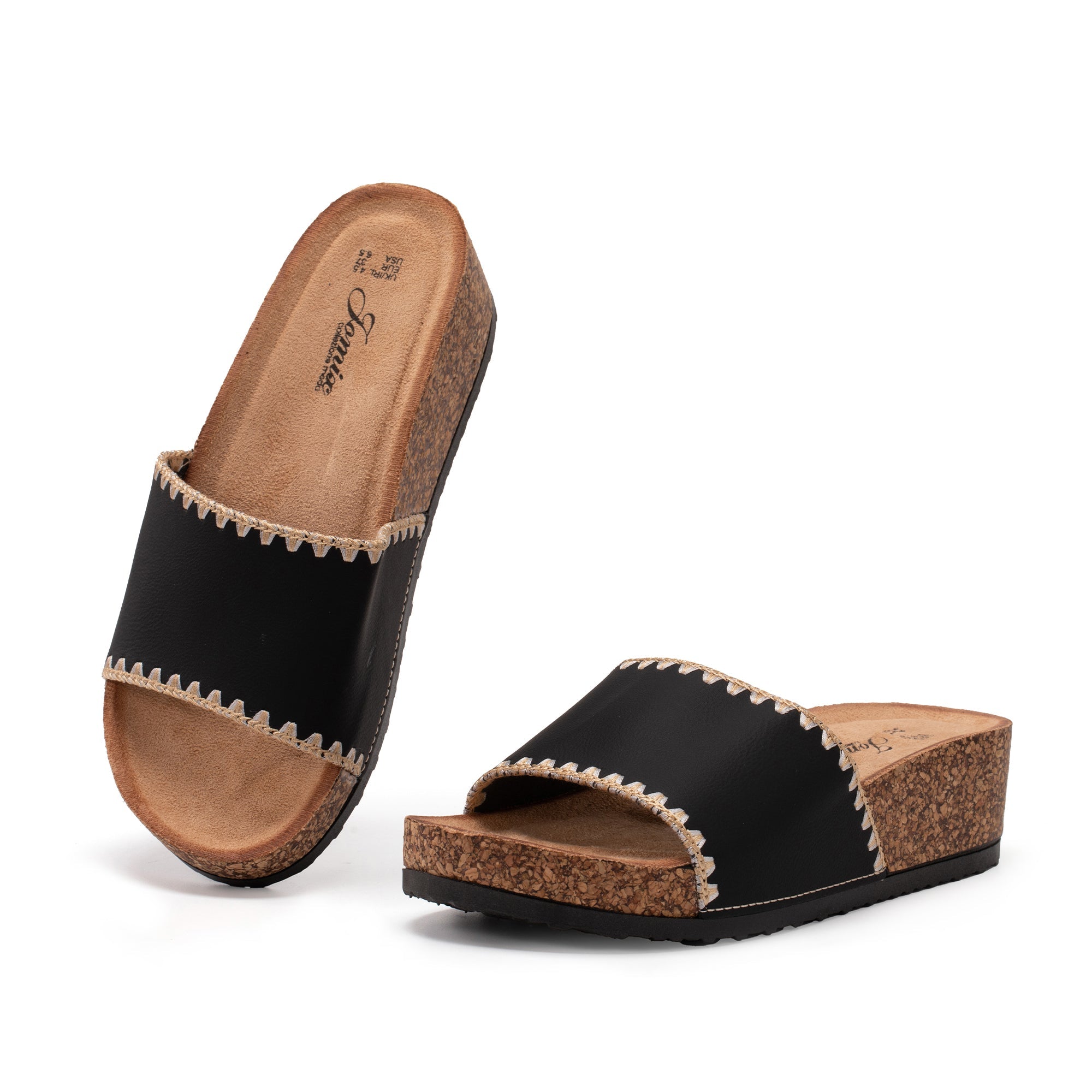 JOMIX Ciabatte Donna Estive Sughero Moda Sandali Antiscivolo Pantofole WCF250337