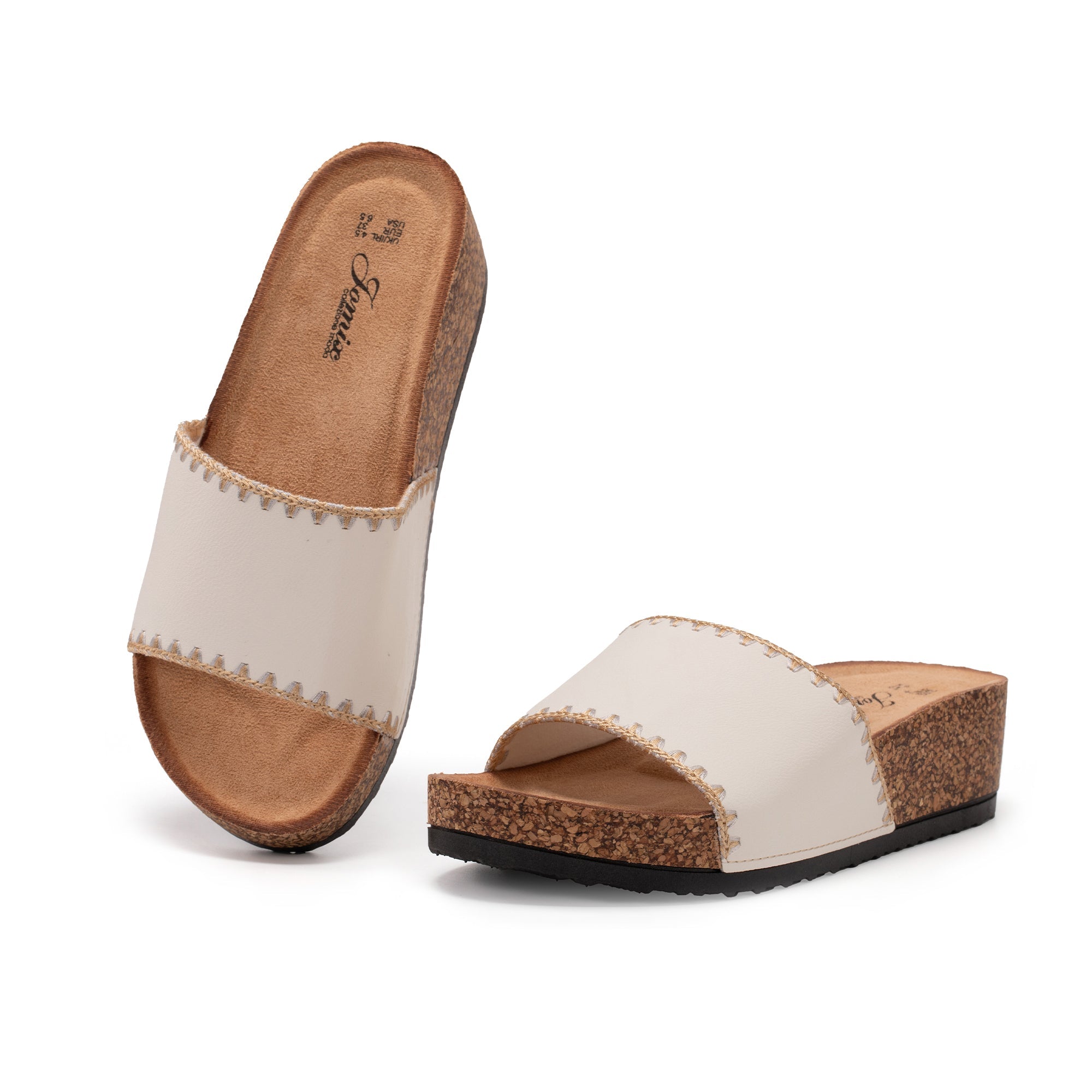 JOMIX Ciabatte Donna Estive Sughero Moda Sandali Antiscivolo Pantofole WCF250337