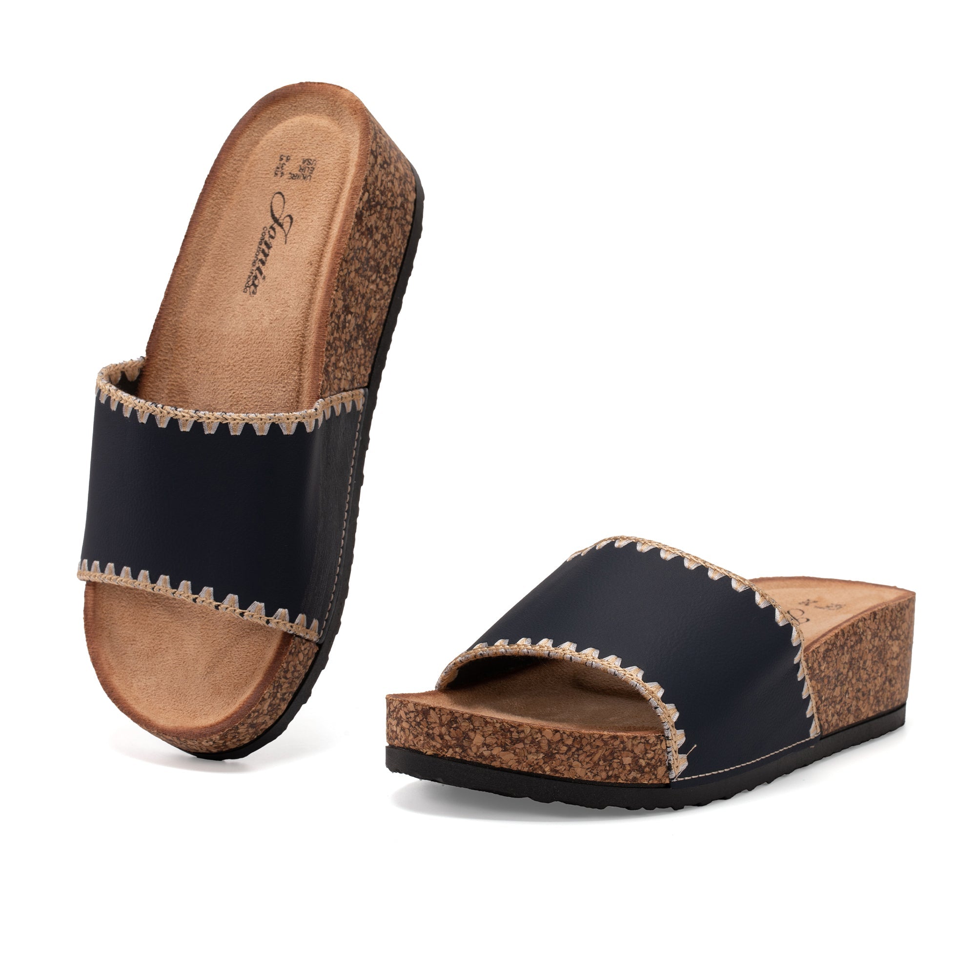 JOMIX Ciabatte Donna Estive Sughero Moda Sandali Antiscivolo Pantofole WCF250337