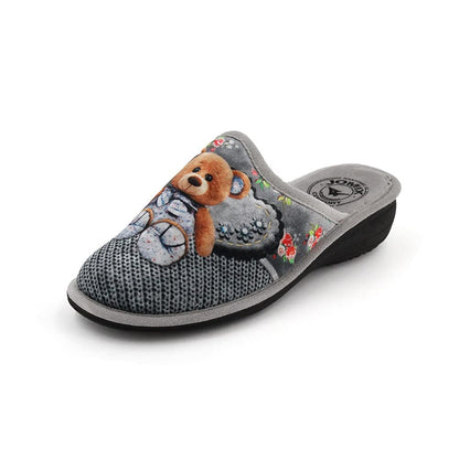 JOMIX Ciabatte Donna Invernali Anatomiche Punta Chiusa Pantofole Calde