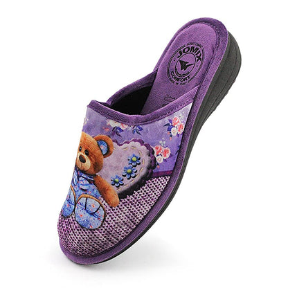 JOMIX Ciabatte Donna Invernali Anatomiche Punta Chiusa Pantofole Calde