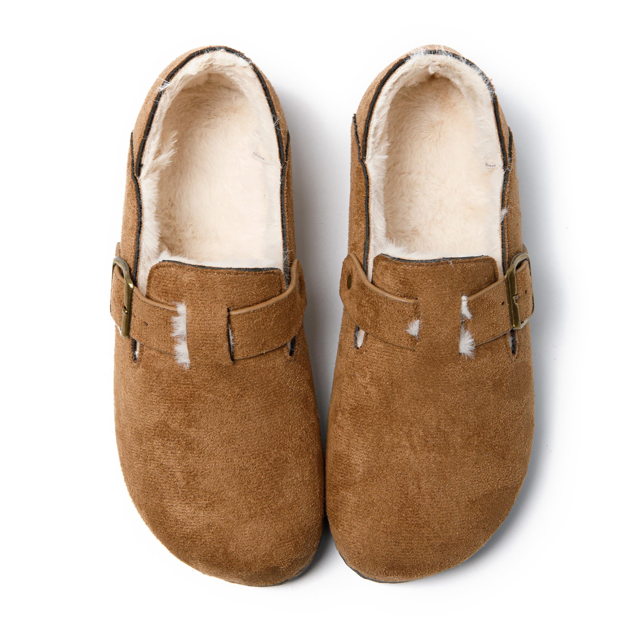 JOMIX Ciabatte Donna Invernali Chiusa Pantofole Calde da Casa Babbucce Pelose Comode Fibba Regolabile