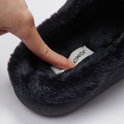 JOMIX Ciabatte Donna Invernali da Casa Pantofole Pelose Calde Flat Termiche Comode e Morbide