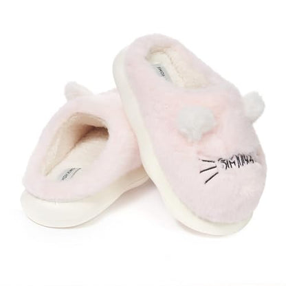 JOMIX Ciabatte Donna Invernali da Casa Pantofole Pelose Calde Flat Termiche Comode e Morbide