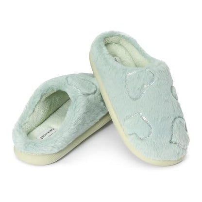 JOMIX Ciabatte Donna Invernali da Casa Pantofole Pelose Calde Flat Termiche Comode e Morbide