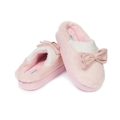 JOMIX Ciabatte Donna Invernali da Casa Pantofole Pelose Calde Flat Termiche Comode e Morbide MD9626