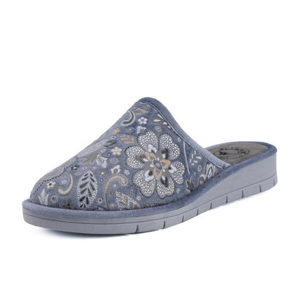 JOMIX Ciabatte Donna Invernali da Casa Pantofole Pelose Calde Tacco Zeppa Termiche Comode e Morbide