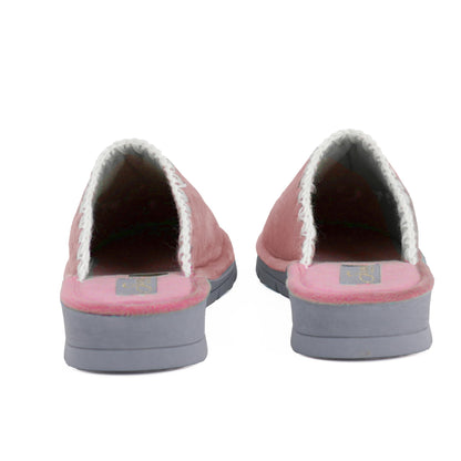 JOMIX Ciabatte Donna Invernali da Casa Pantofole Pelose Calde Tacco Zeppa Termiche Comode e Morbide