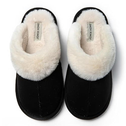 JOMIX Ciabatte Donna Invernali da Casa Pelose Calde Comode Pantofole Donna Invernali Morbide