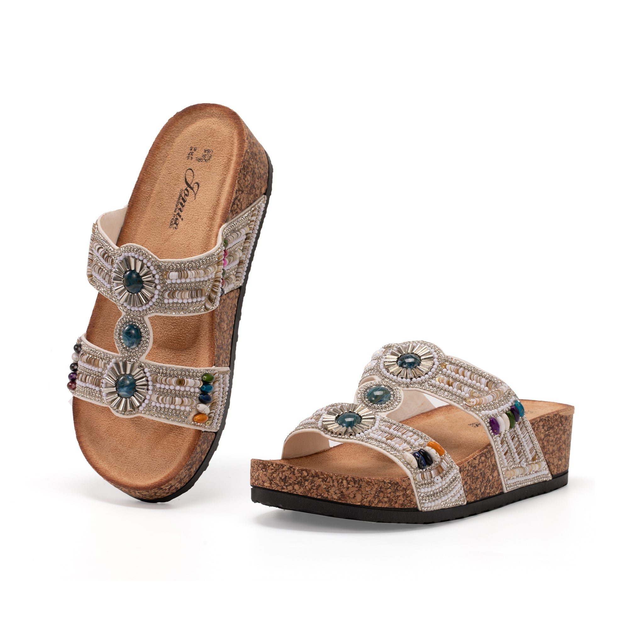 JOMIX Ciabatte Donna Sandali Estive Eleganti Comode Casa Mare Piscina WCF250339