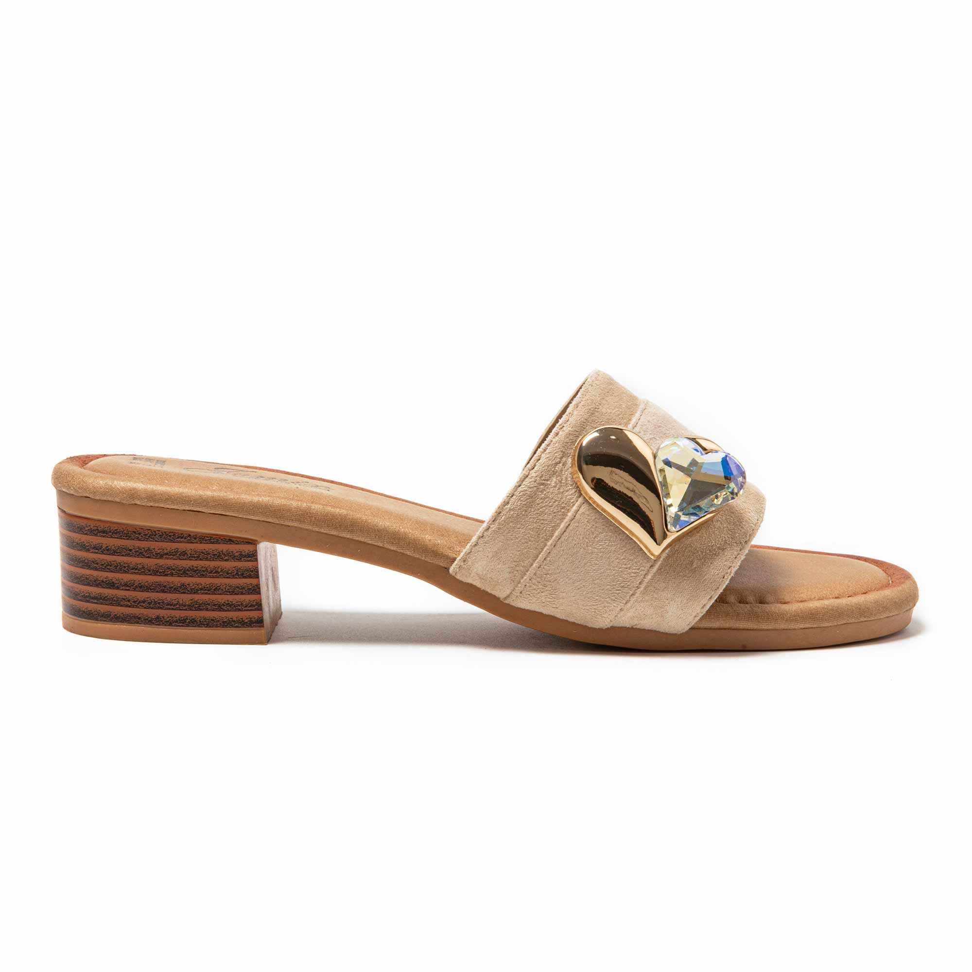 JOMIX Ciabatte Estive da Donna con Tacco Alto Pantofole Eleganti e Confortevoli WWC250244
