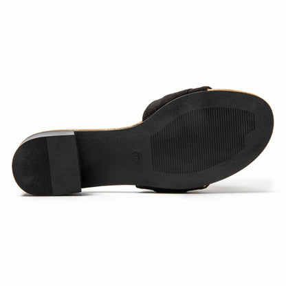 JOMIX Ciabatte Estive da Donna con Tacco Alto Pantofole Eleganti e Confortevoli WWC250244