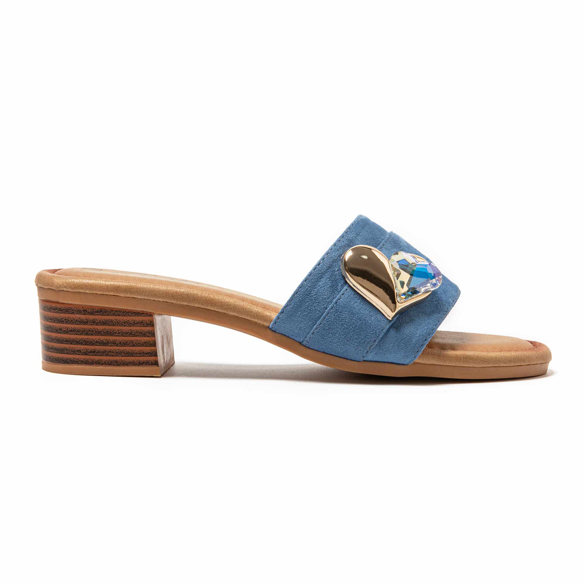 JOMIX Ciabatte Estive da Donna con Tacco Alto Pantofole Eleganti e Confortevoli WWC250244