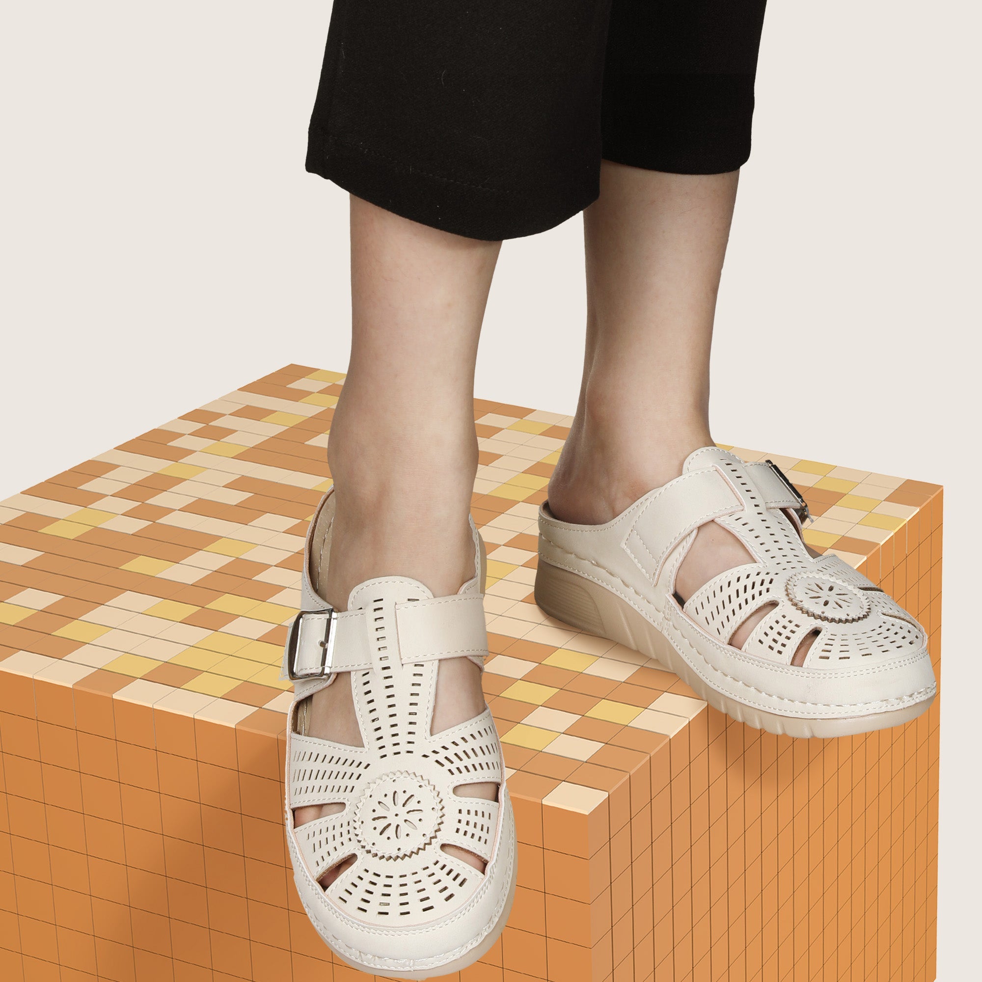 JOMIX Ciabatte Estive da Donna Eleganti con Comfort WOX250650