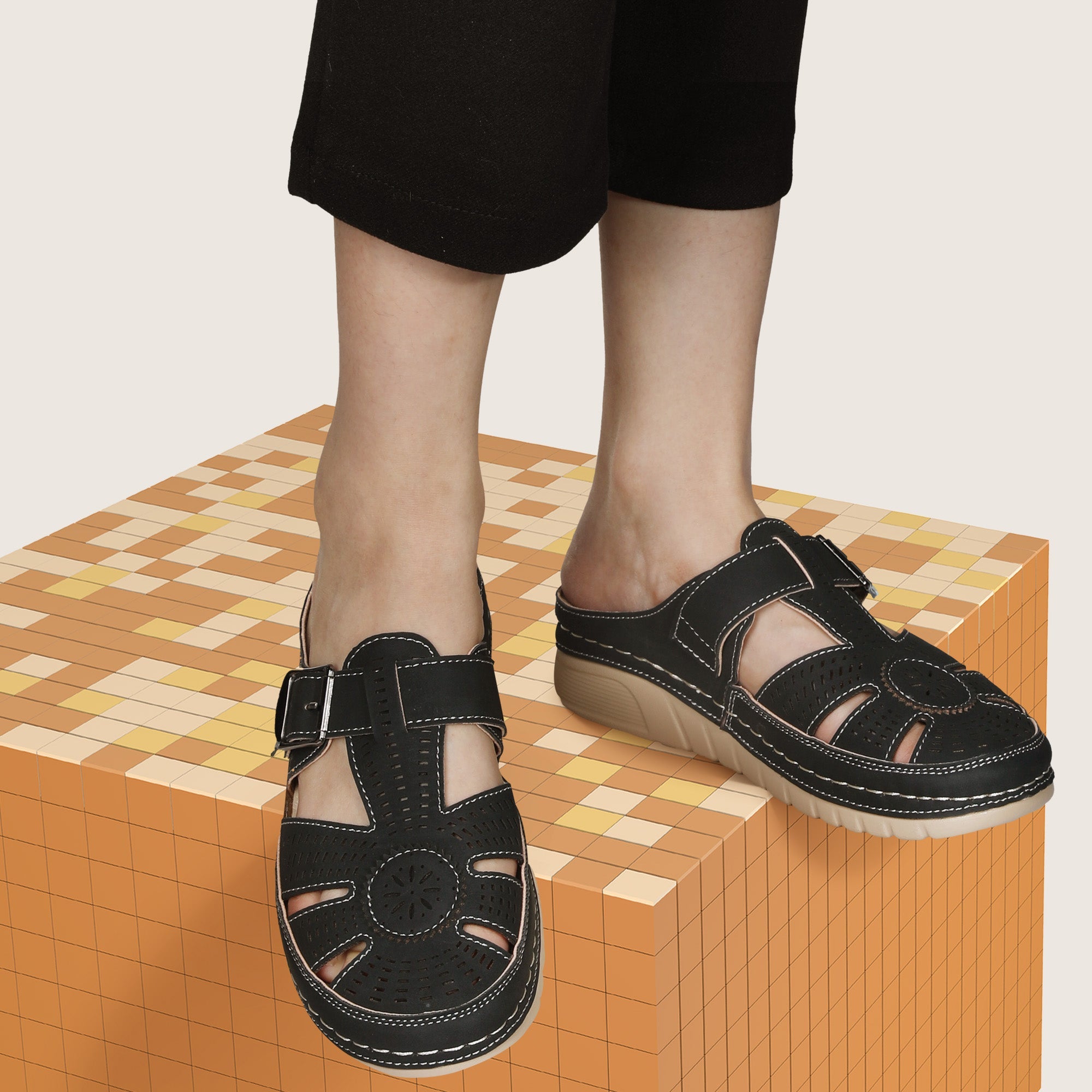JOMIX Ciabatte Estive da Donna Eleganti con Comfort WOX250650